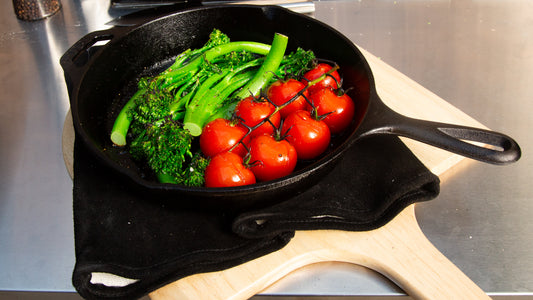 Charred Broccolini and Tomatoes