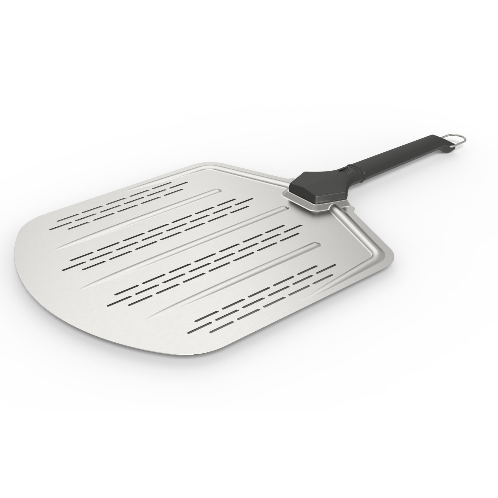 Removable Handle Perforated Pizza Pan, Detachable Handle With