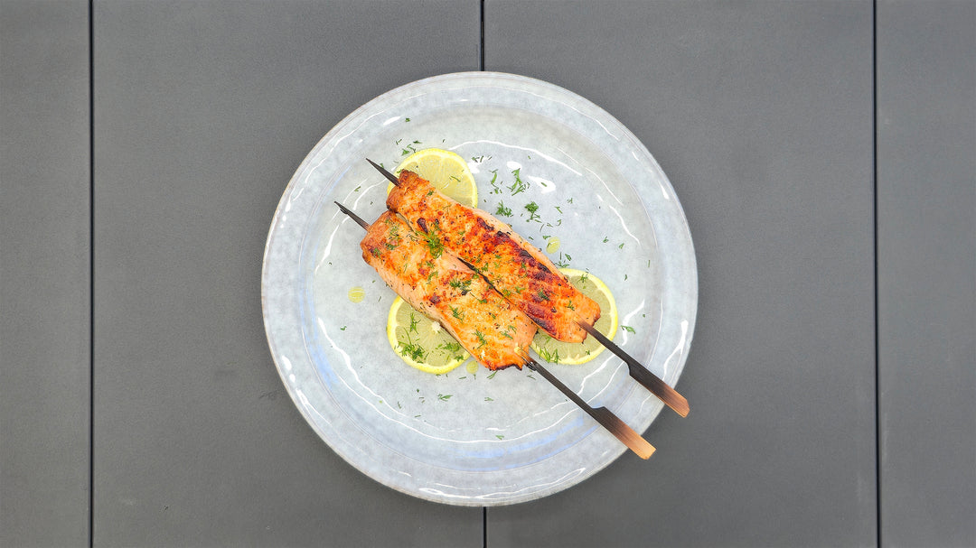 Salmon Skewers
