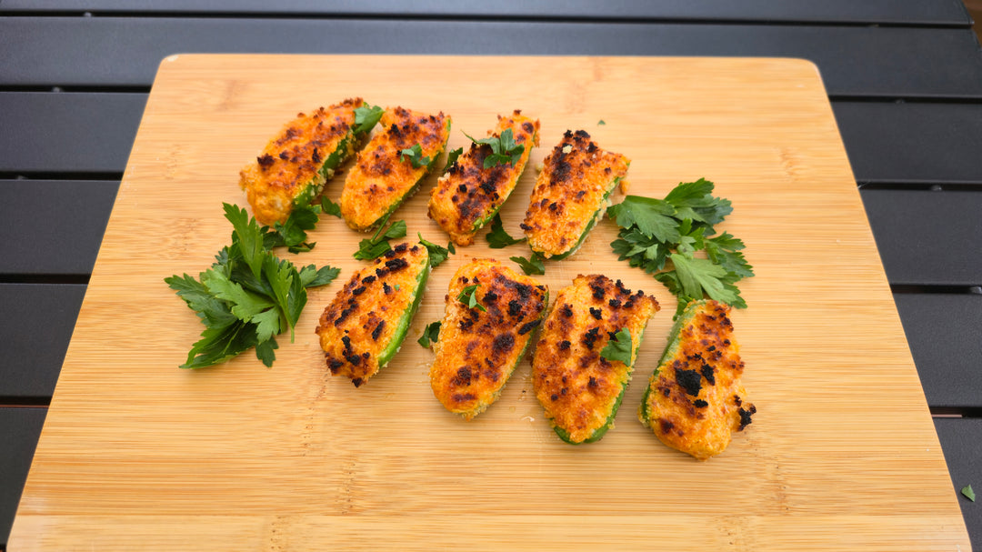 Crisped Jalapeño Poppers