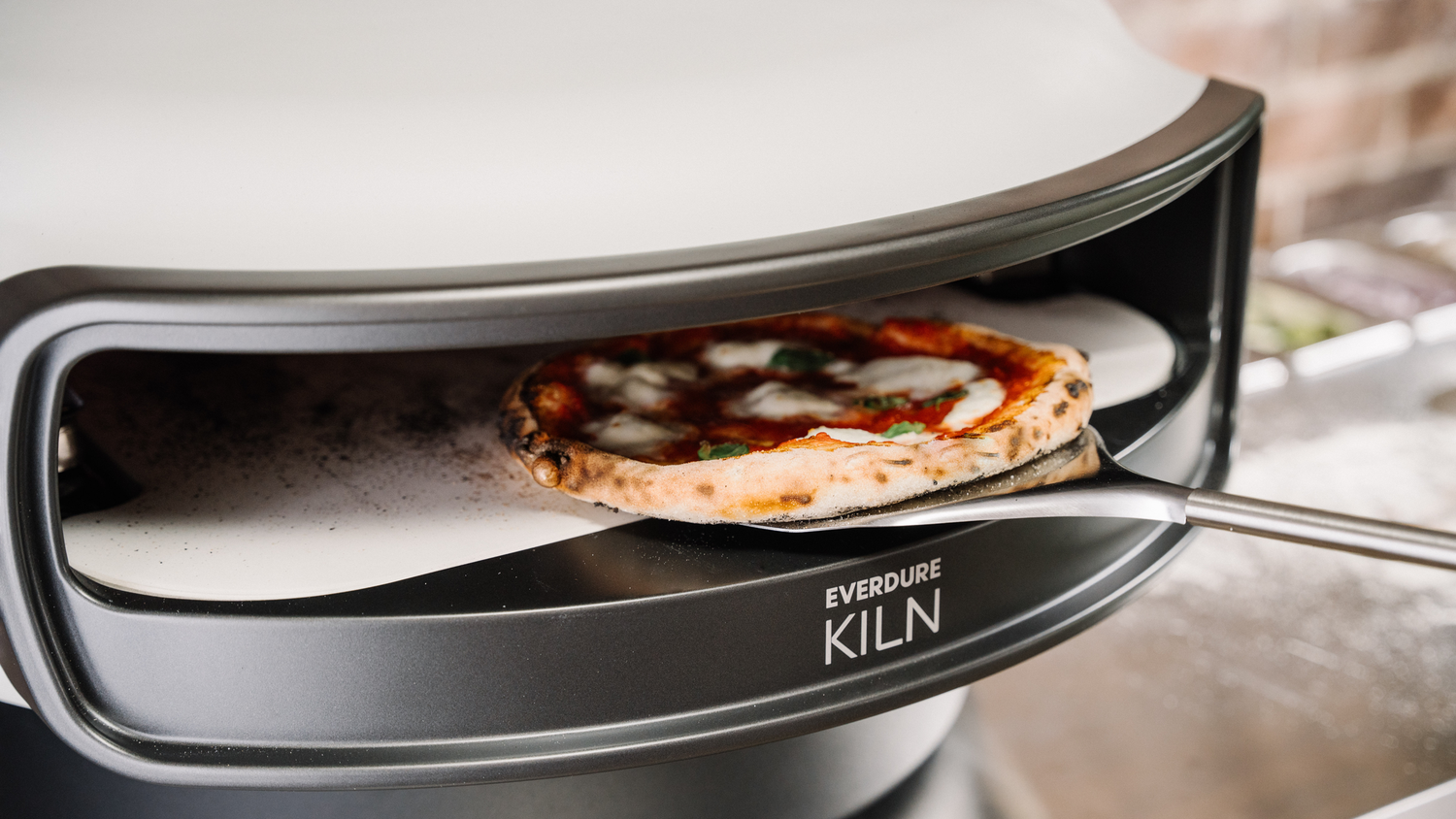 Everdure Kiln 2 Burner Pizza Oven (Graphite) - EKILN2GUS : BBQGuys