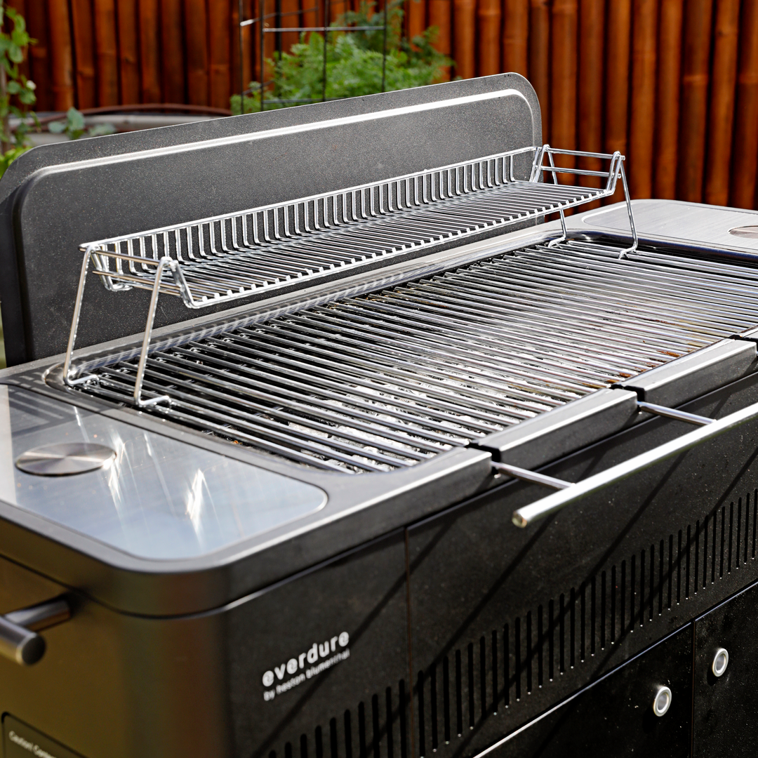 HUB Chrome Warming Rack Lifestyle