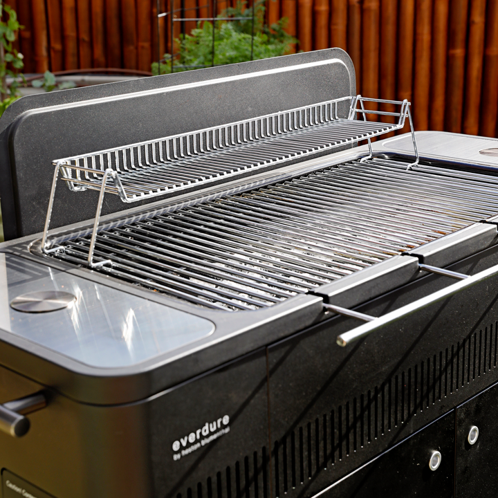 HUB Chrome Warming Rack Lifestyle