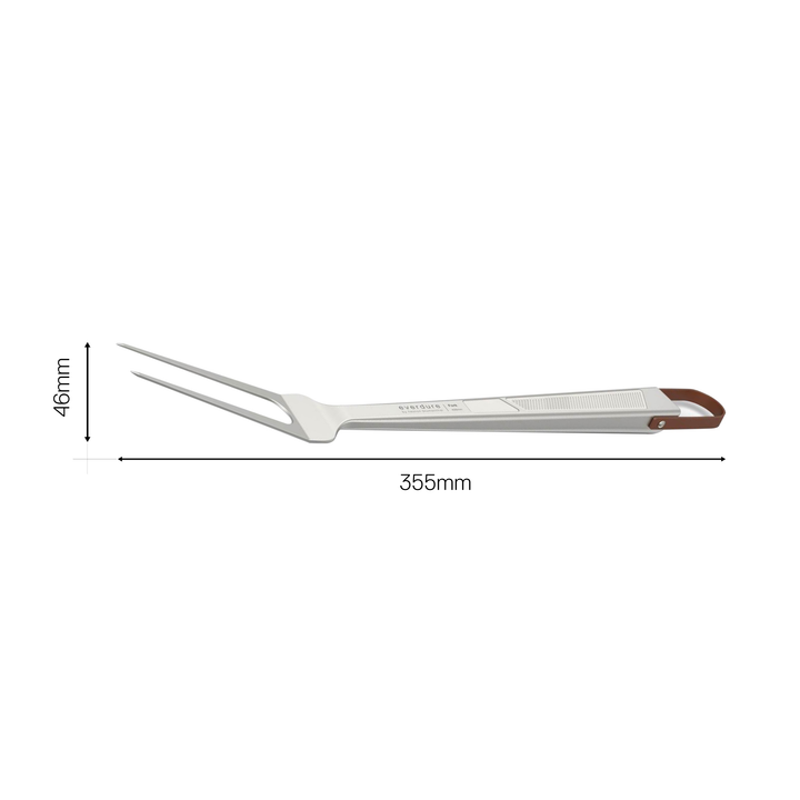 Steel Fork (355mm) Dimensions